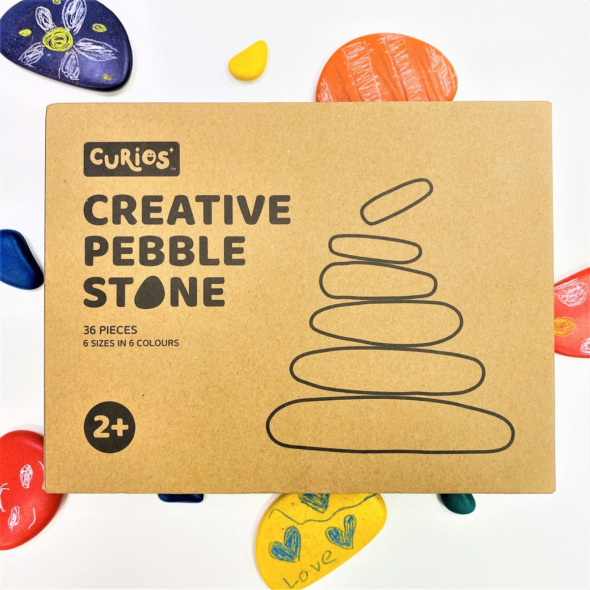 Curios - Creative Pebble Stone(MY)