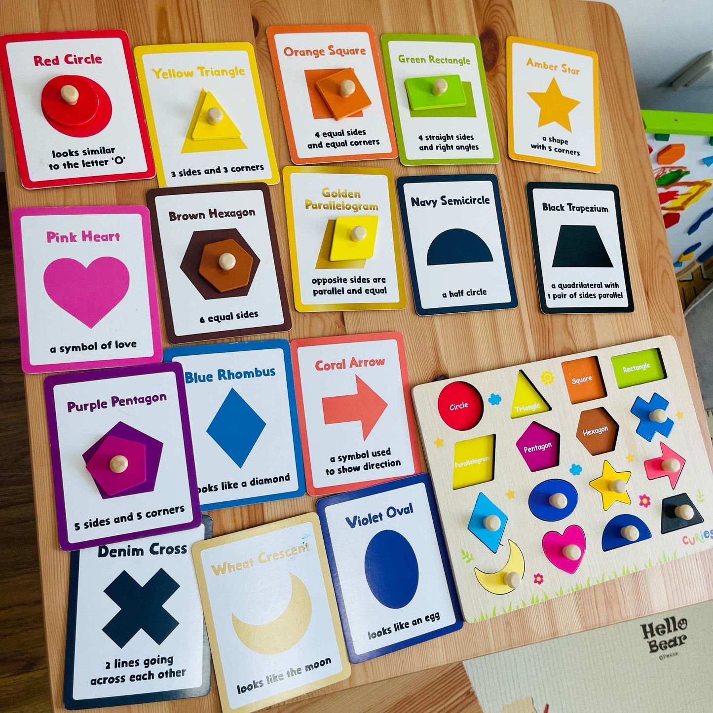 Curios - Magnetic Shape Board(MY)