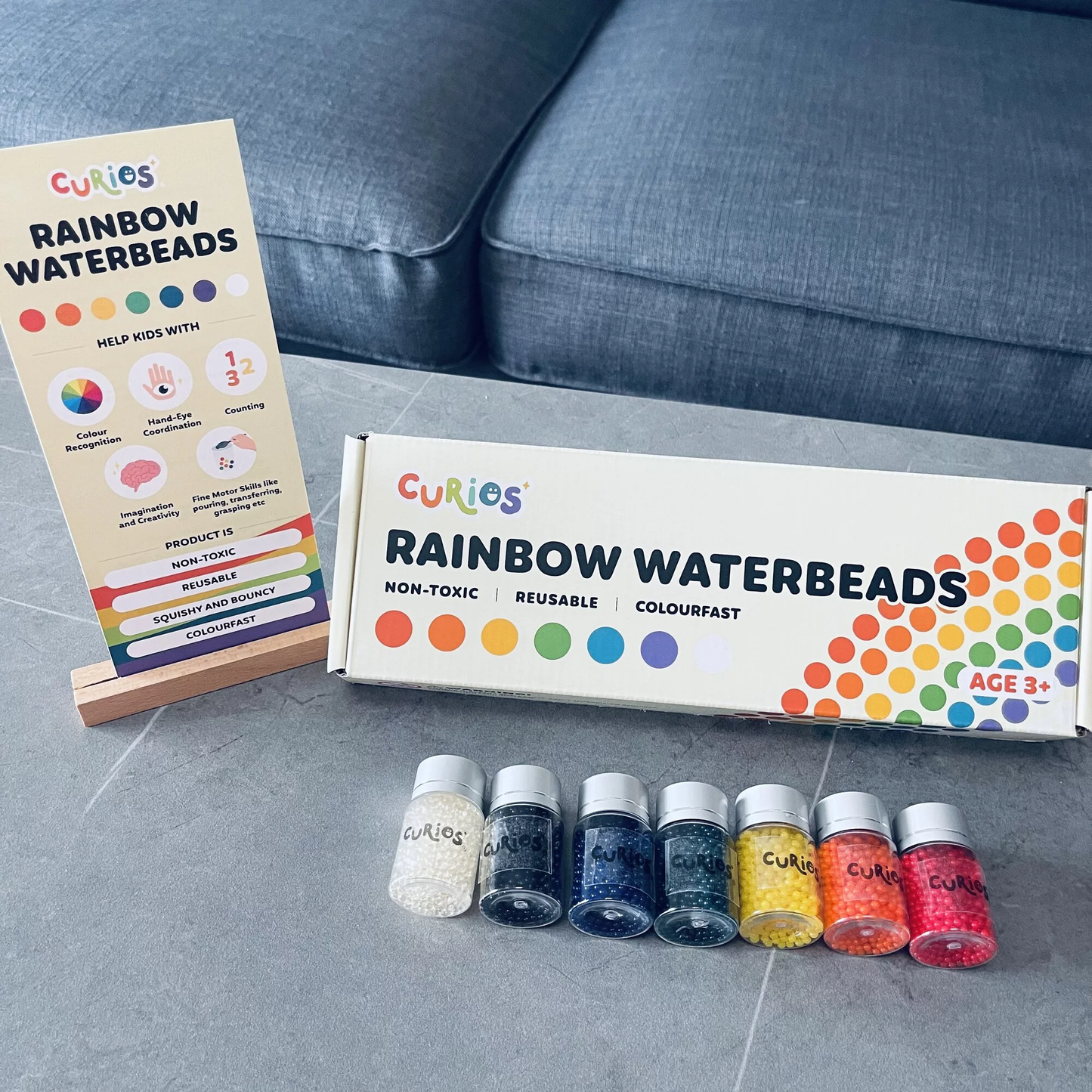 Curios - Rainbow Waterbeads(MY)