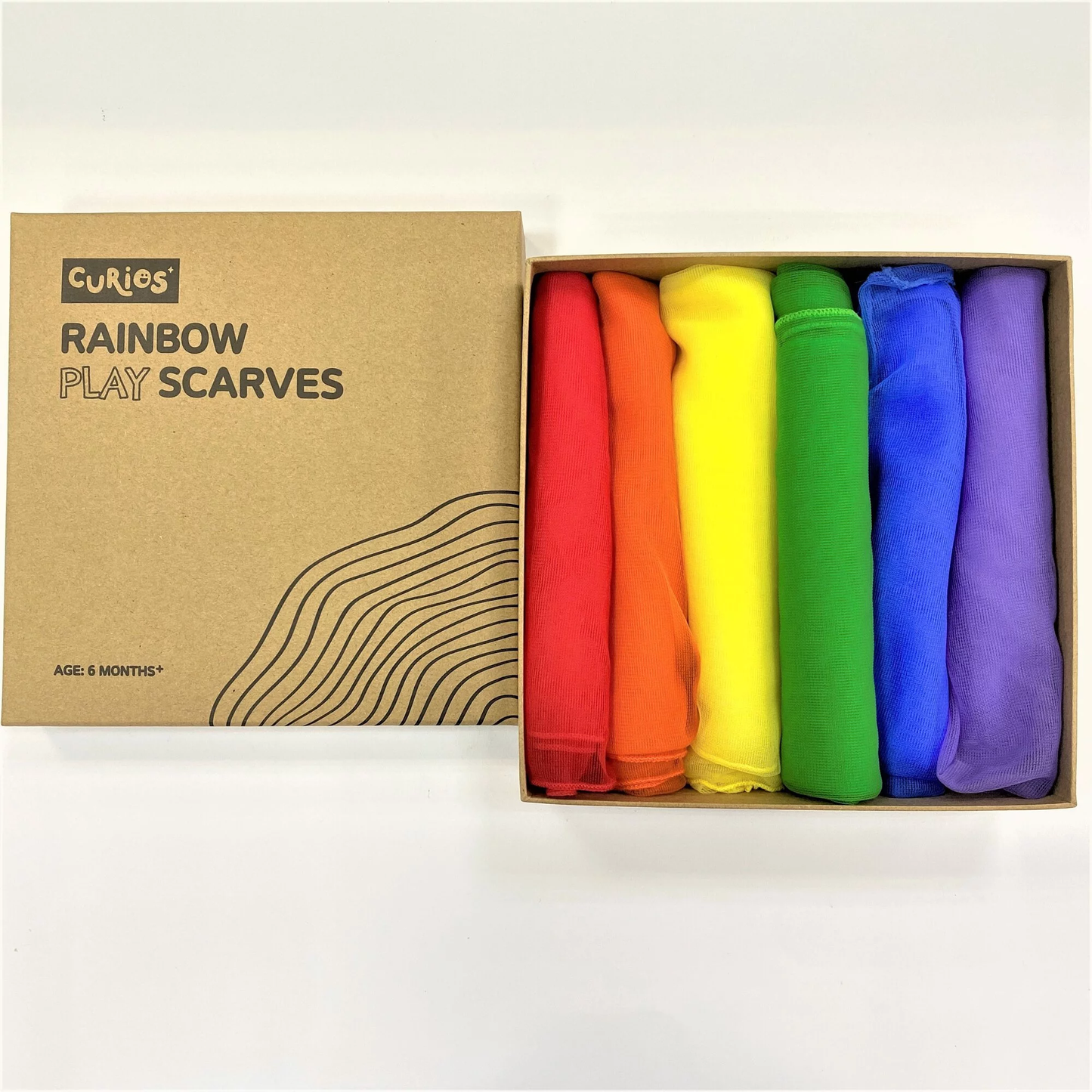 Curios - Rainbow Play Scarves(MY)
