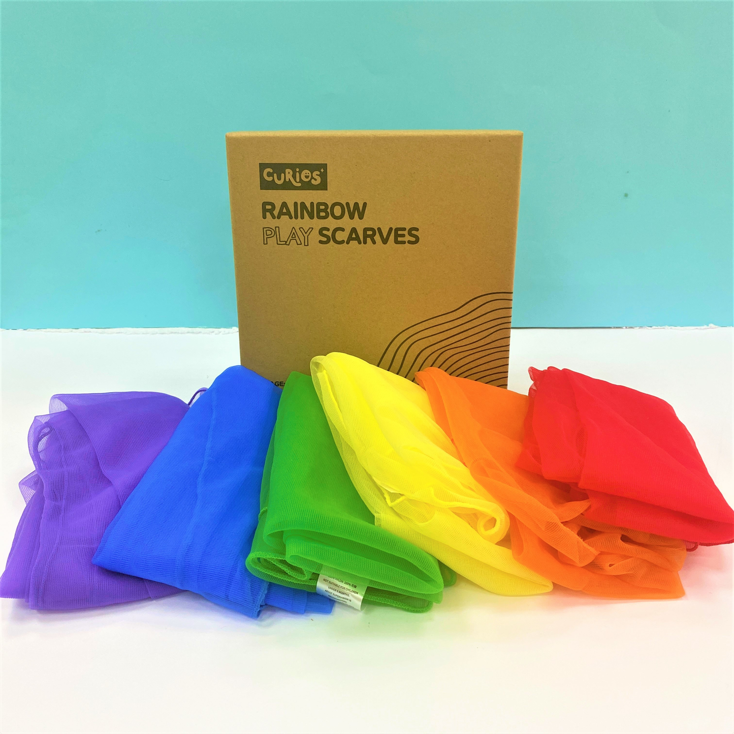 Curios - Rainbow Play Scarves(MY)