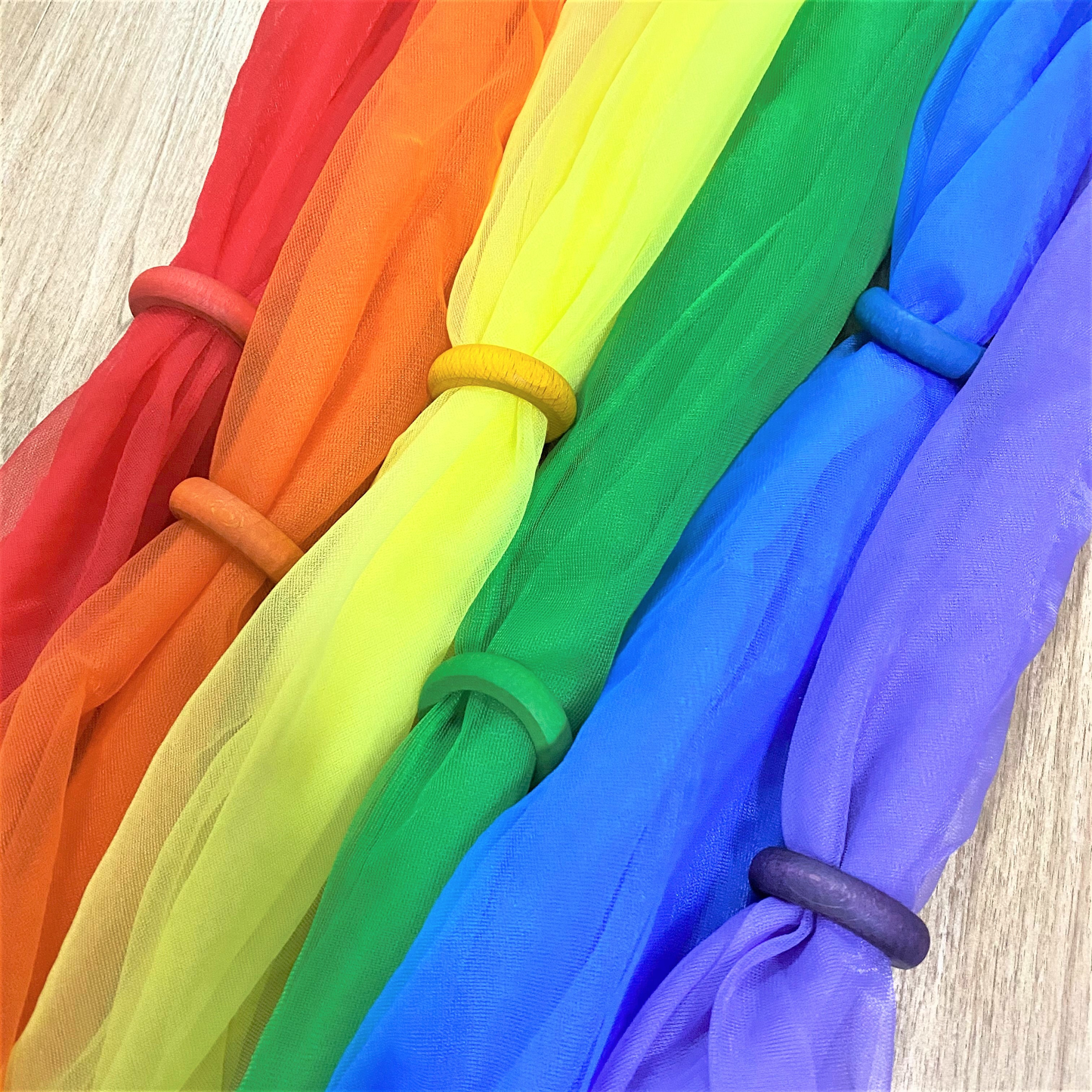Curios - Rainbow Play Scarves(MY)