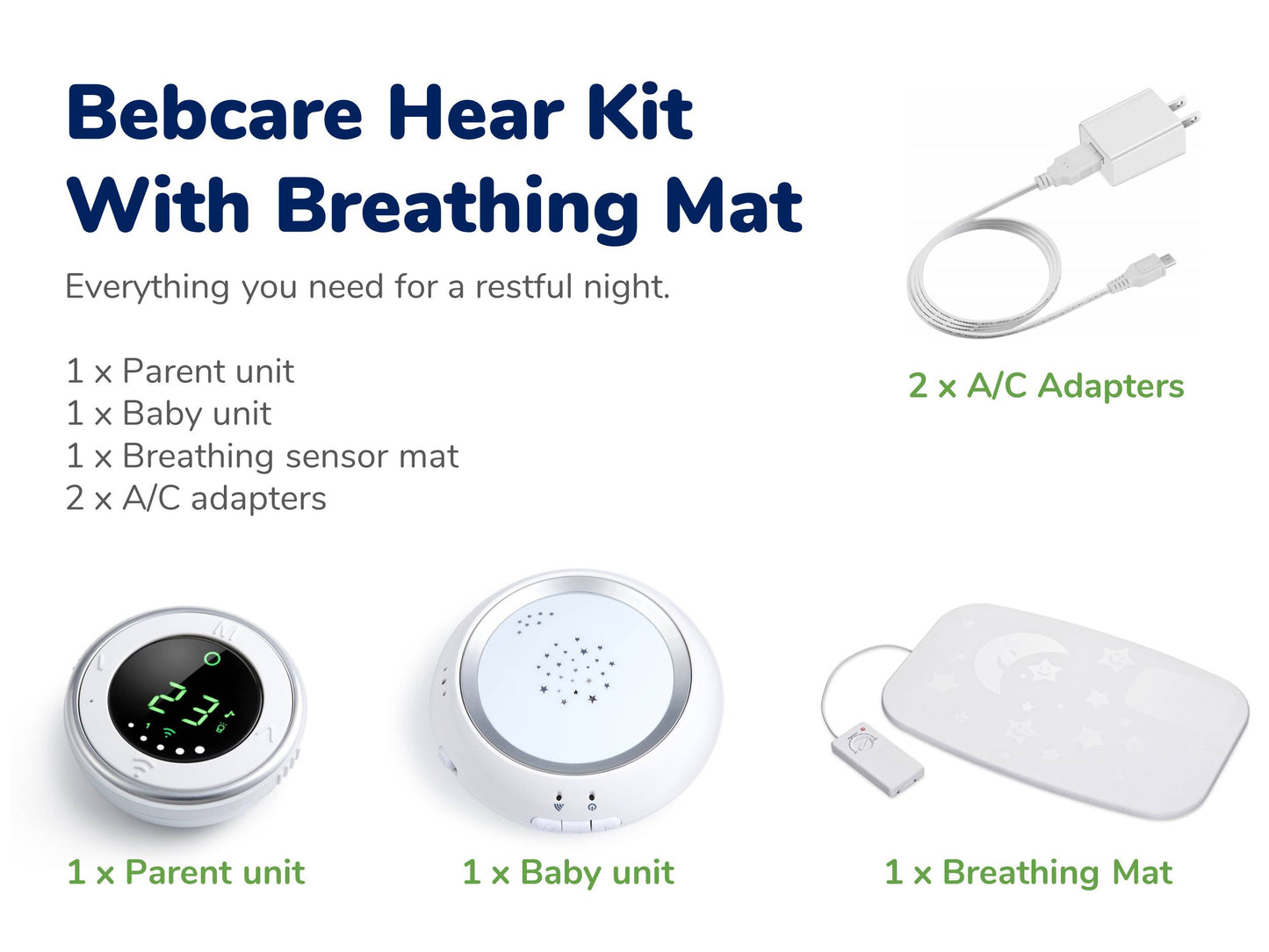 BEBCARE HEAR - DIGITAL AUDIO BABY MONITOR（MY）