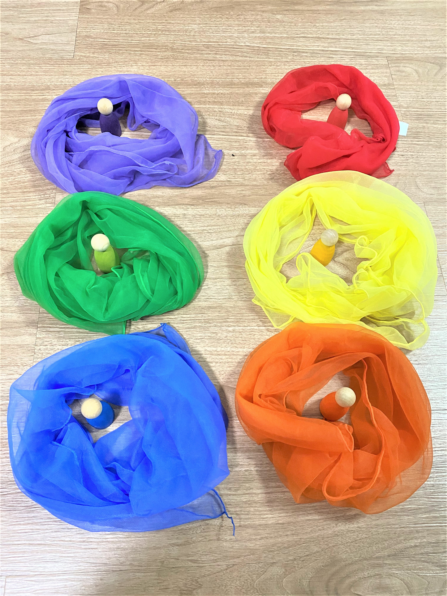 Curios - Rainbow Play Scarves（MY）